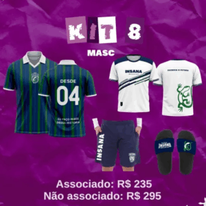 Kit 8 Masculino - Categoria 3